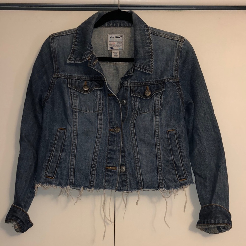 Cropped Denim Jacket
